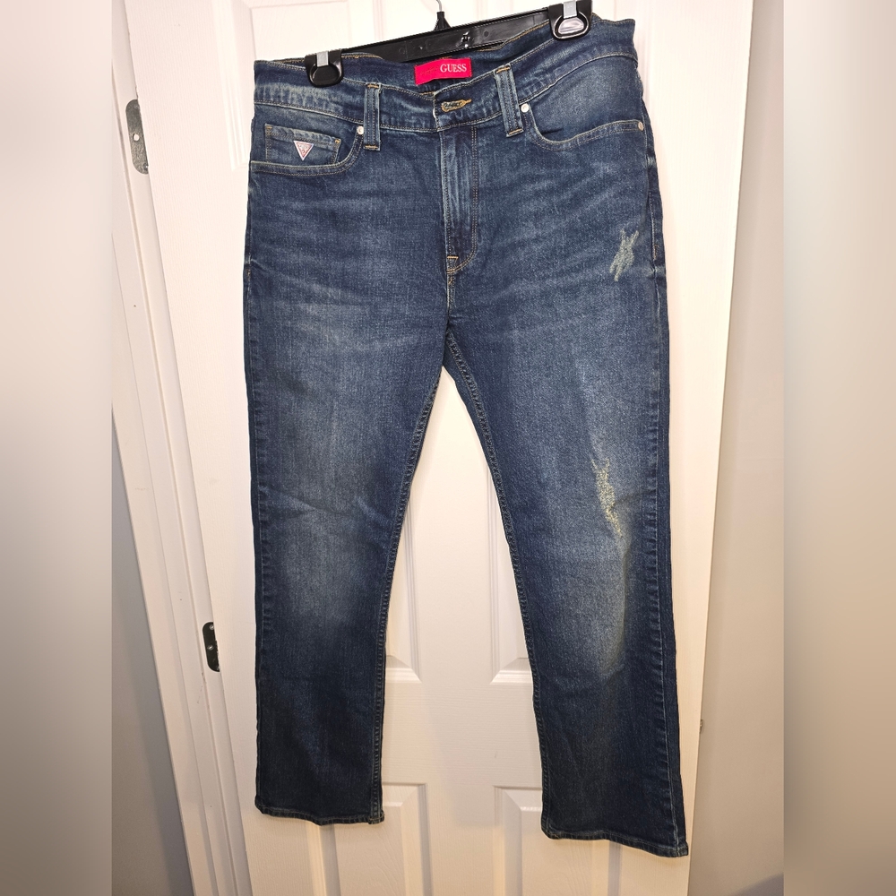 GUESS Desmond Tapered Denim Jeans